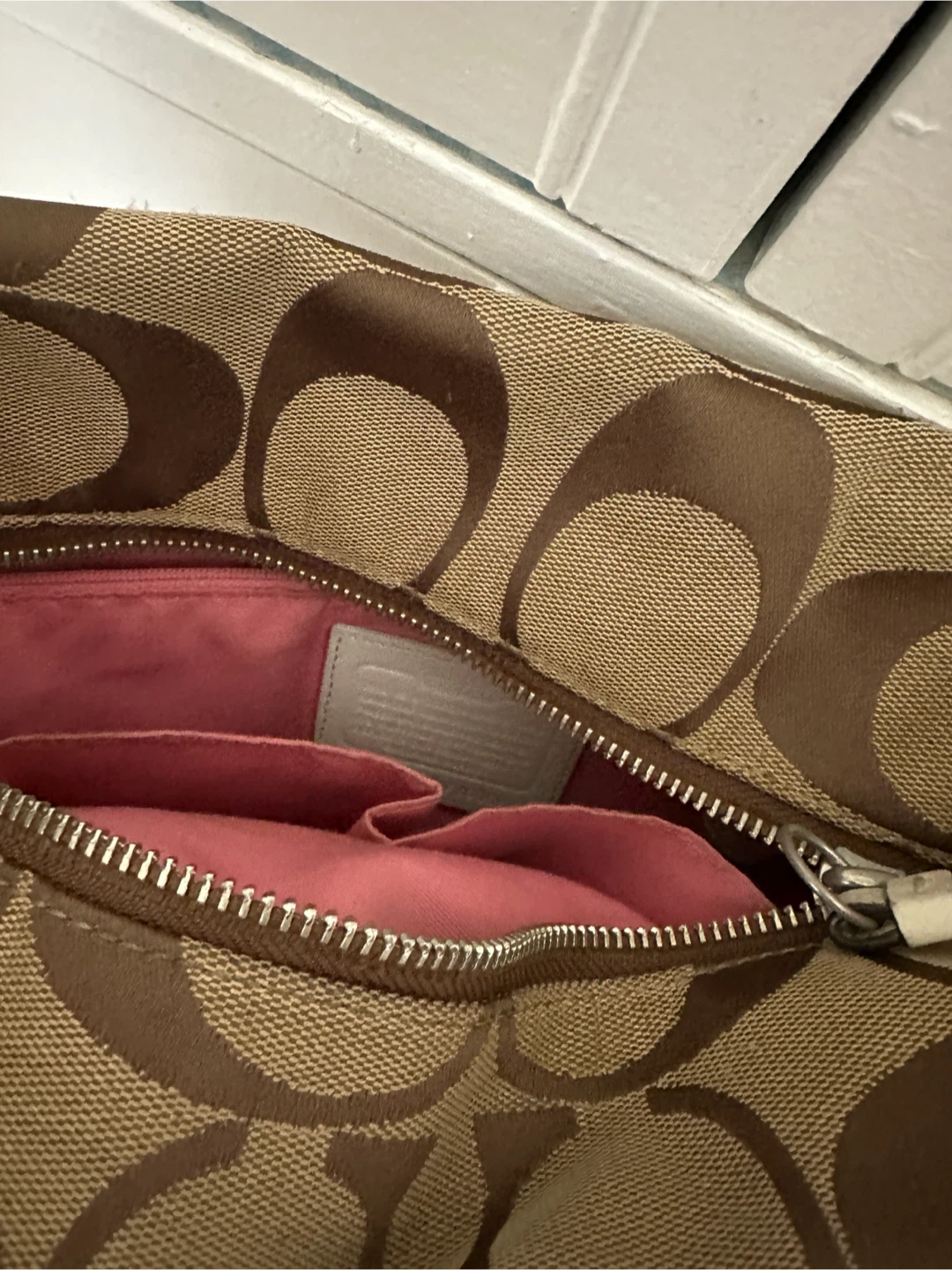 Coach Signature C Monogram Shoulder Bag - photo 5