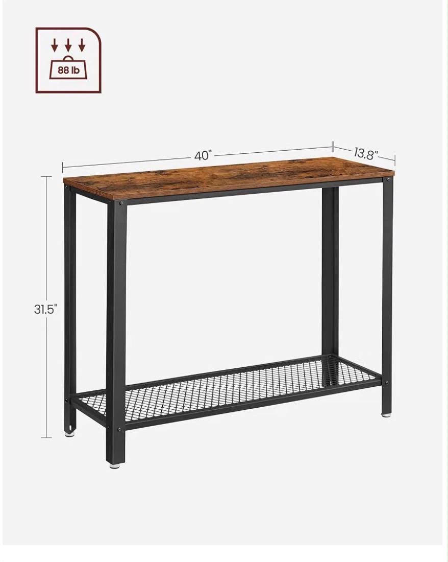 43" Hisense 4K Smart TV + Rustic TV Stand - photo 3