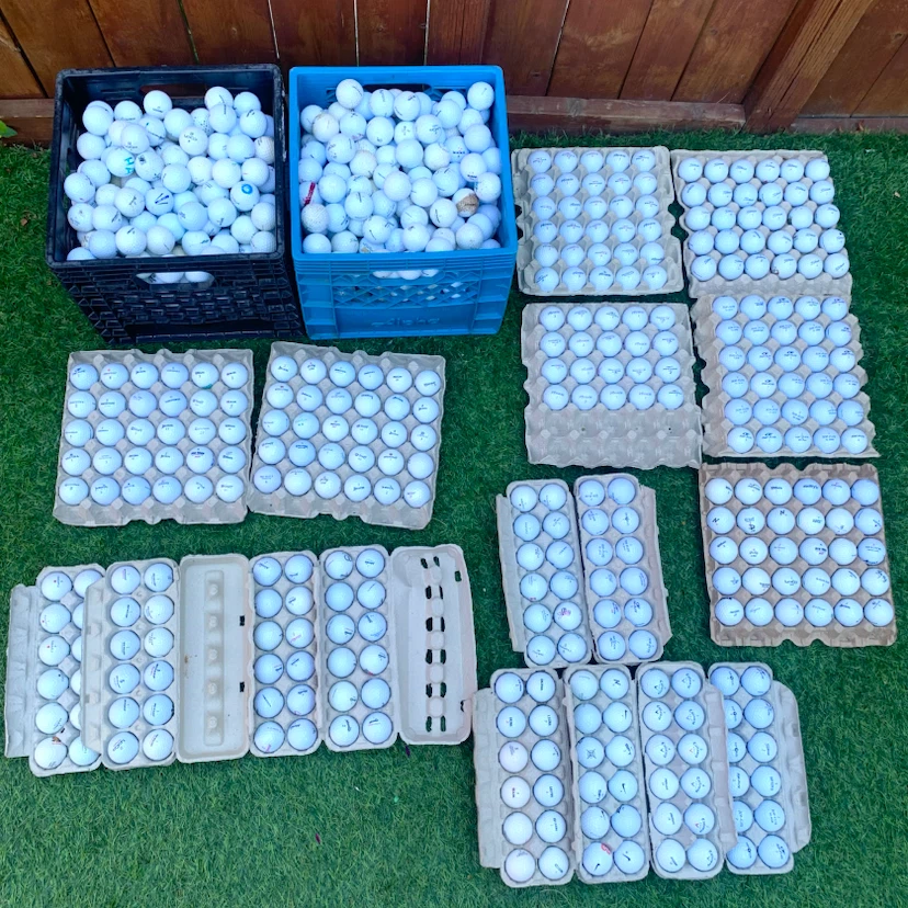 Used Golf Balls Titleist Pinnacle Top Flite Callaway & More