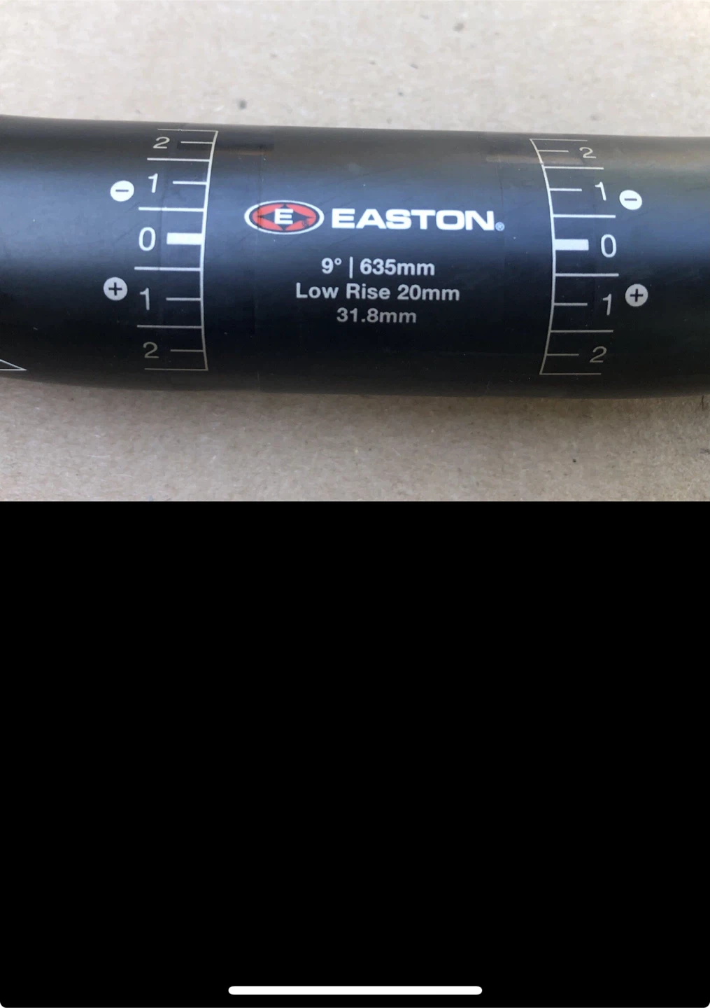 Easton EC90 Carbon Riser Bar 31.8 640 - photo 4