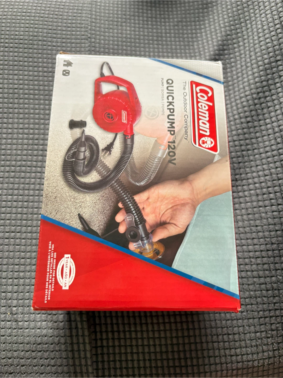 Coleman QuickPump 120V Air Pump - photo 4