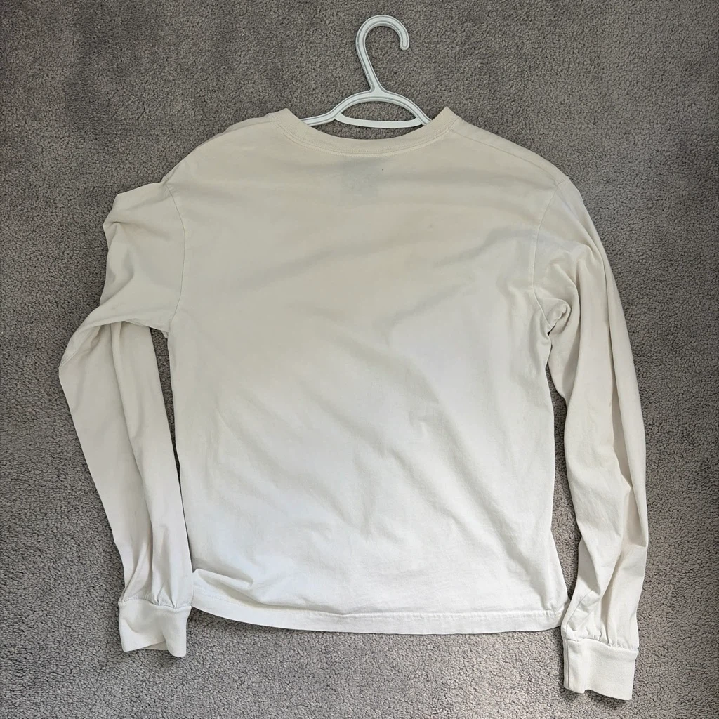 Nike Long Sleeve T-Shirt - Cream XS - photo 2