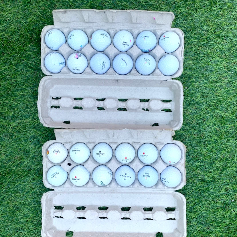 MAXFLI Golf Balls 12 Pack Used Golf Balls Quality Condition