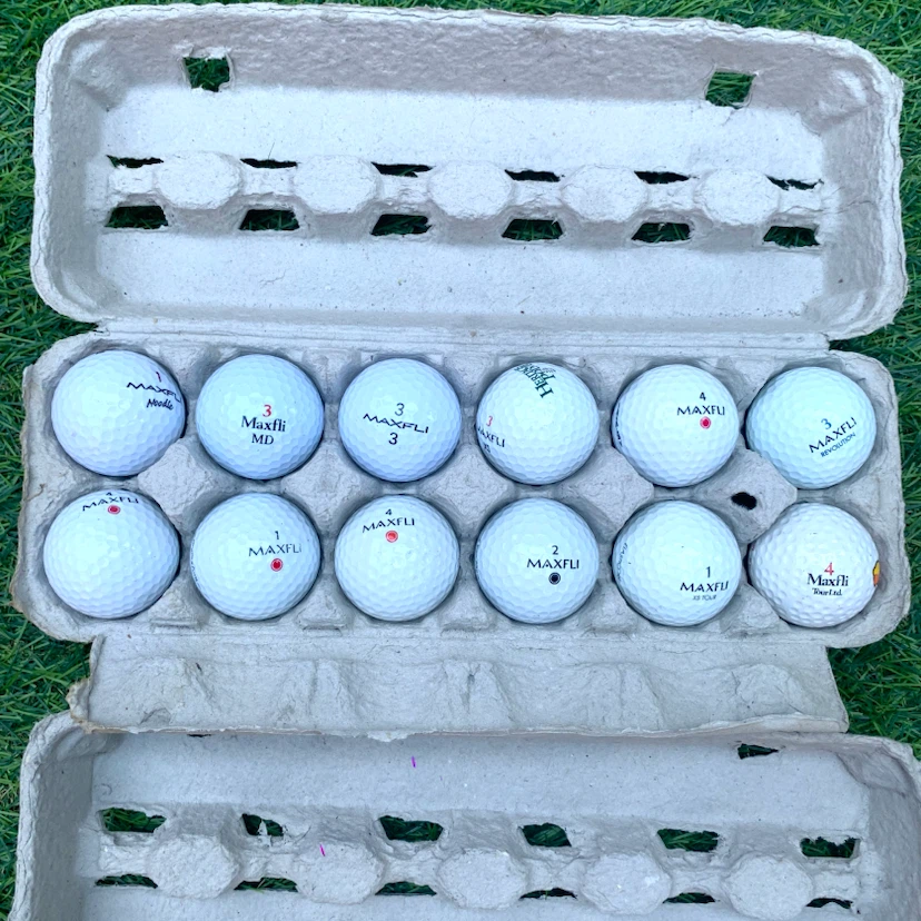 MAXFLI Golf Balls 12 Pack Used Golf Balls Quality Condition - photo 3