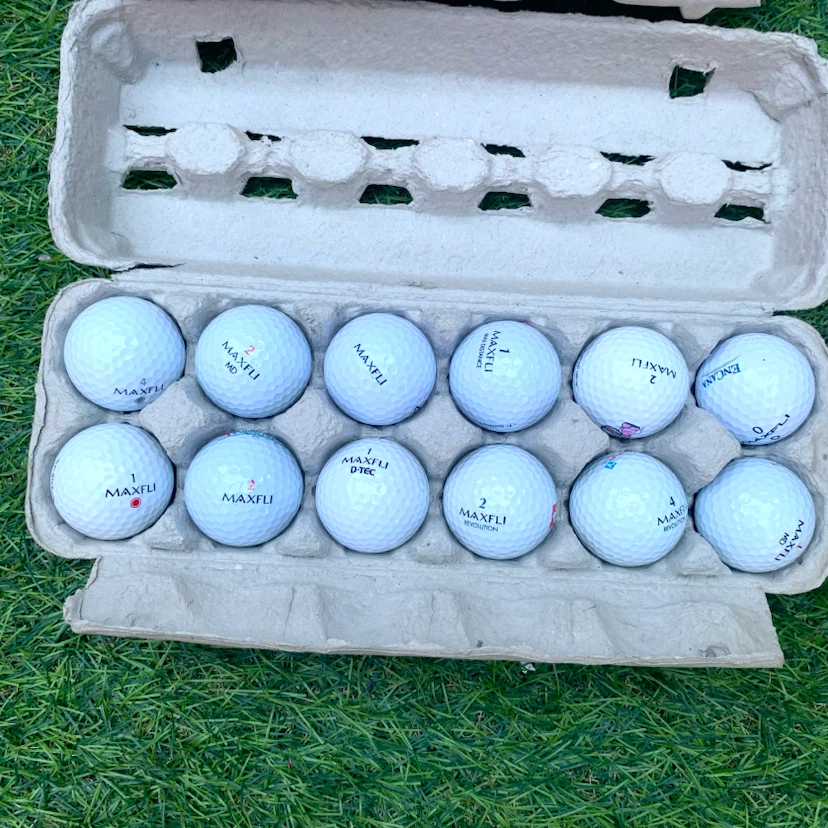 MAXFLI Golf Balls 12 Pack Used Golf Balls Quality Condition - photo 4