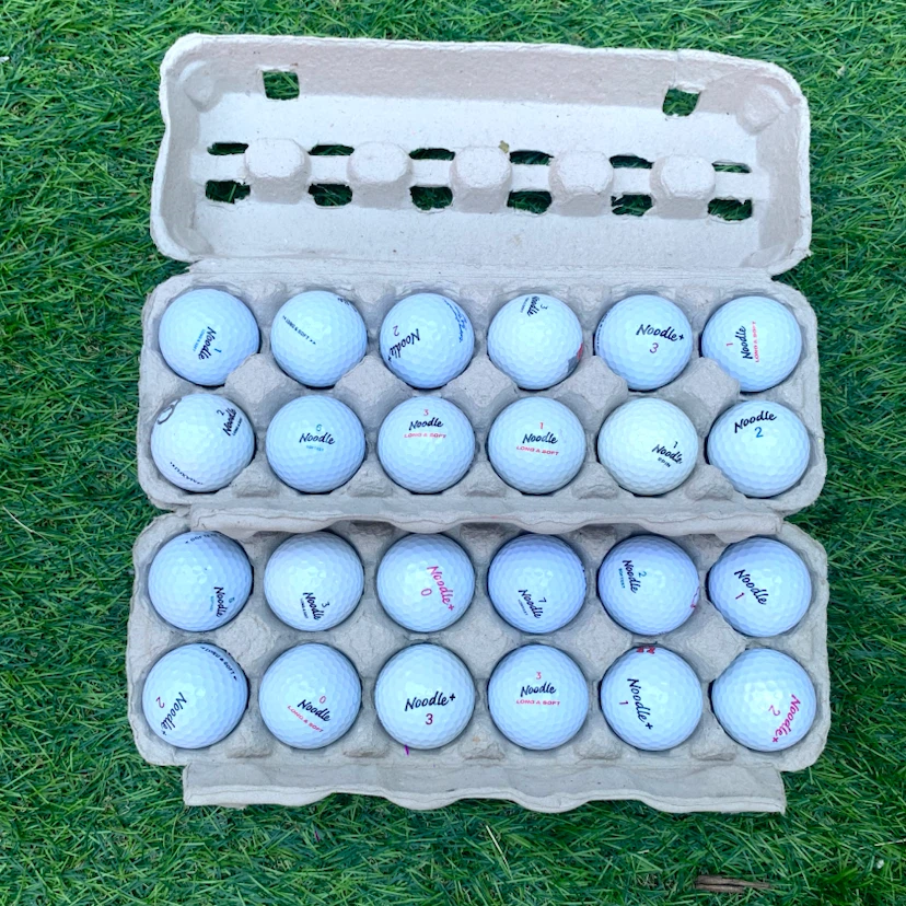 Noodle Golf Balls Used Golf Balls Quality Condition 12 Pack