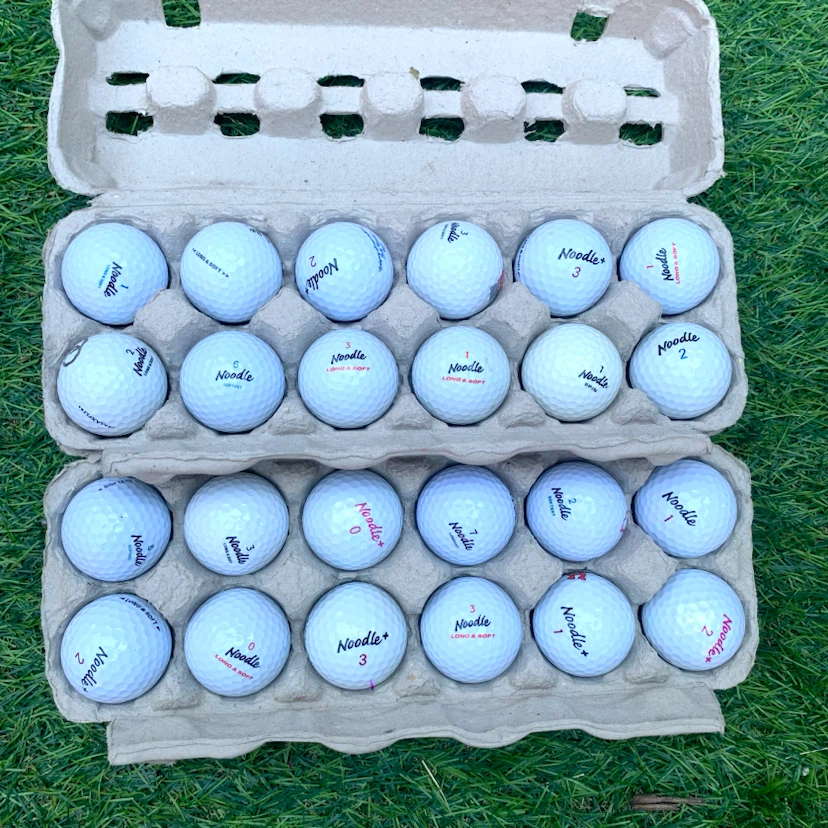 Noodle Golf Balls Used Golf Balls Quality Condition 12 Pack - photo 5