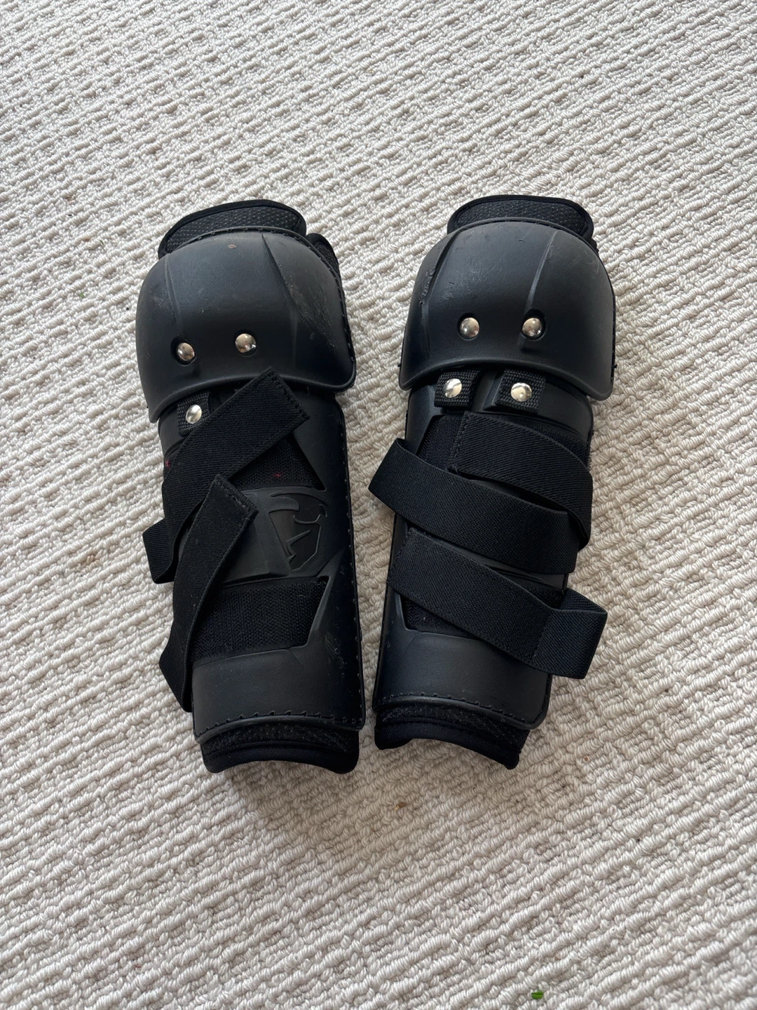 Black Protective Knee/Shin Guards