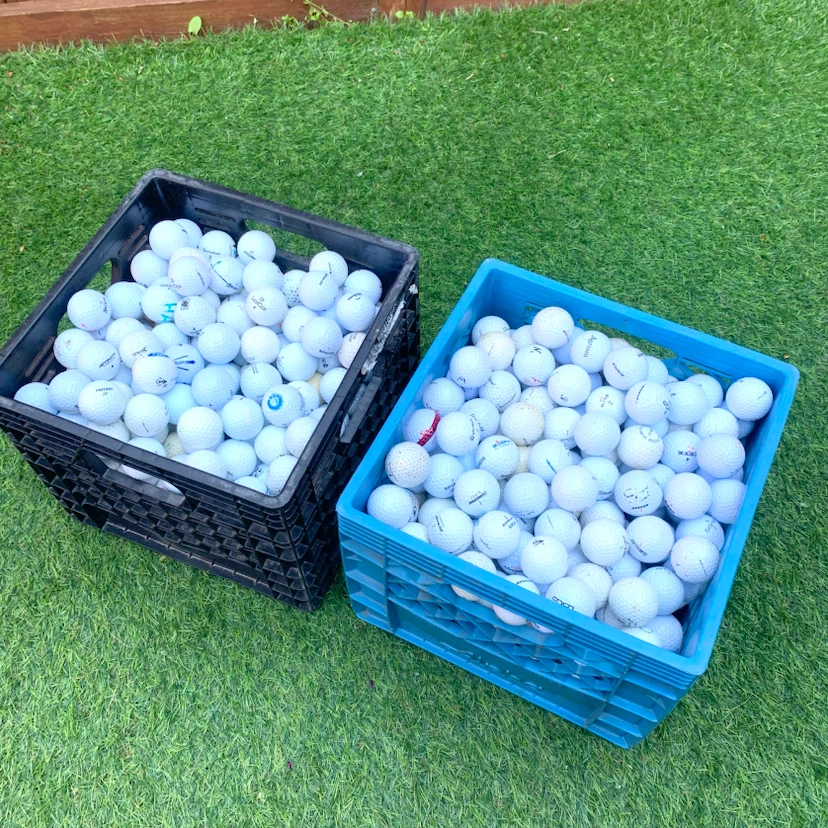 Bulk Used Golf Balls Mixed Brands Hundreds of Golf Balls Lot