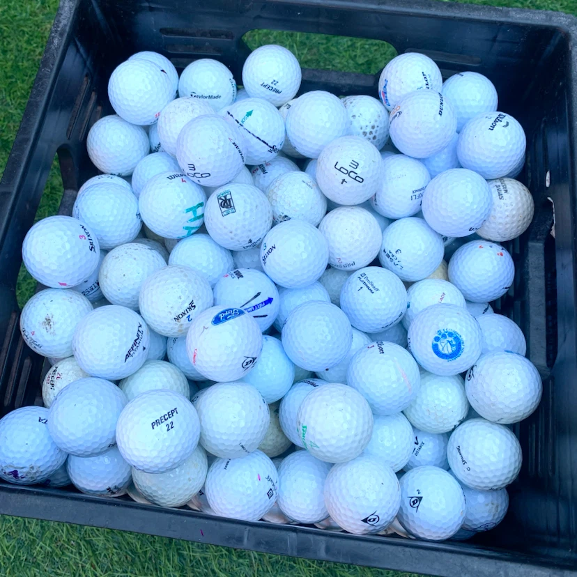 Bulk Used Golf Balls Mixed Brands Hundreds of Golf Balls Lot - photo 4