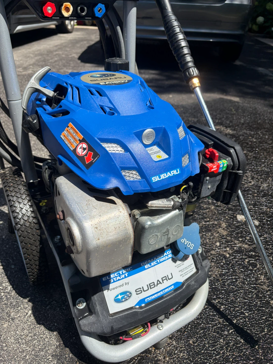 Subaru PowerStroke 3100 PSI Gas Pressure Washer - photo 2