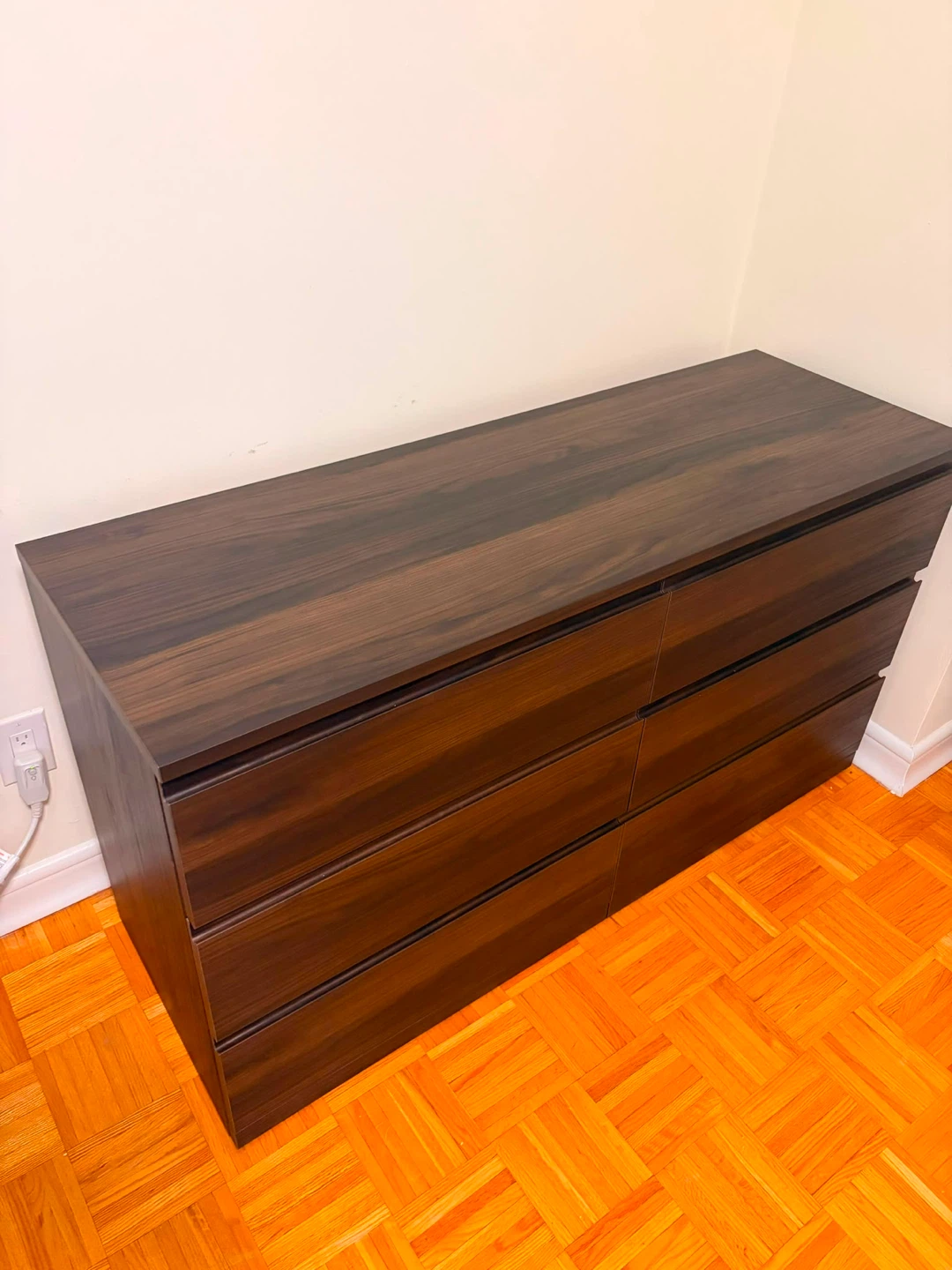 Large Brown 6-Drawer Dresser (Like New - Moving Sale!)