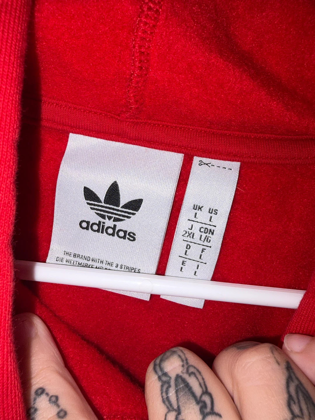 Mens Adidas Official Supplier Hoodie - photo 2