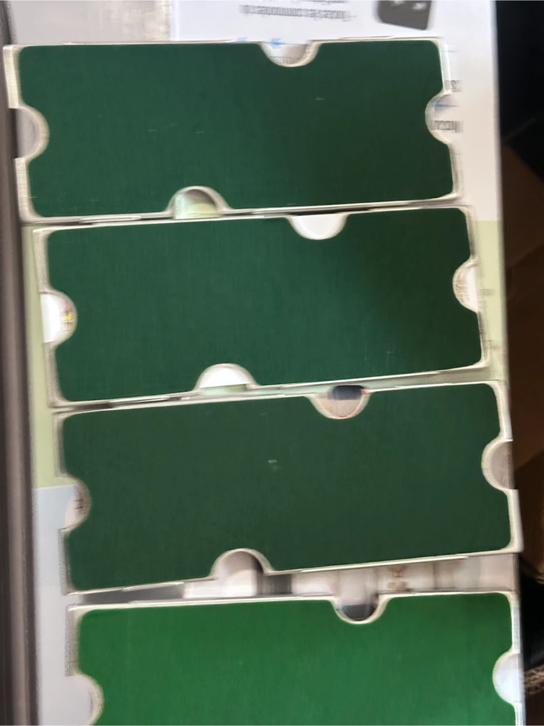 Duplicate bridge boards set B 5-8 mint condition - photo 5