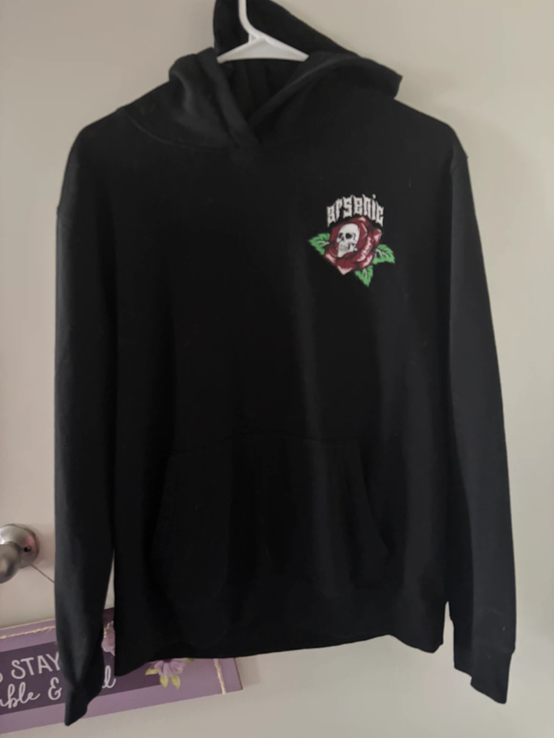 Arsenic Black Graphic Hoodie