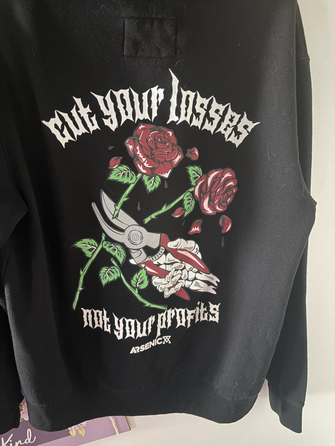 Arsenic Black Graphic Hoodie - photo 2