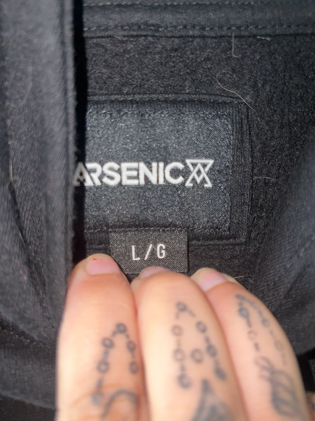 Arsenic Black Graphic Hoodie - photo 3
