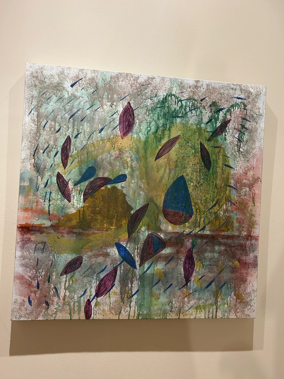 Abstract Canvas Painting