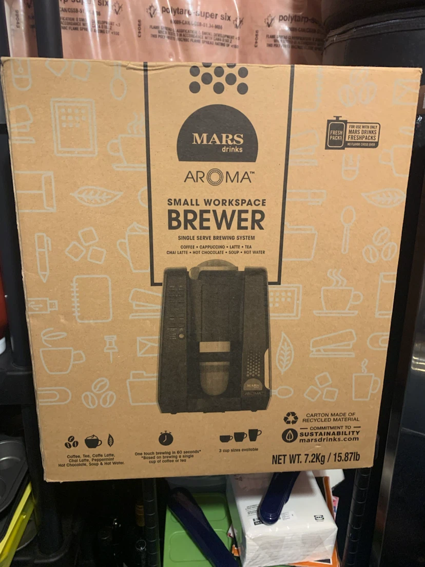 Mars Drinks Aroma Small Workspace Brewer