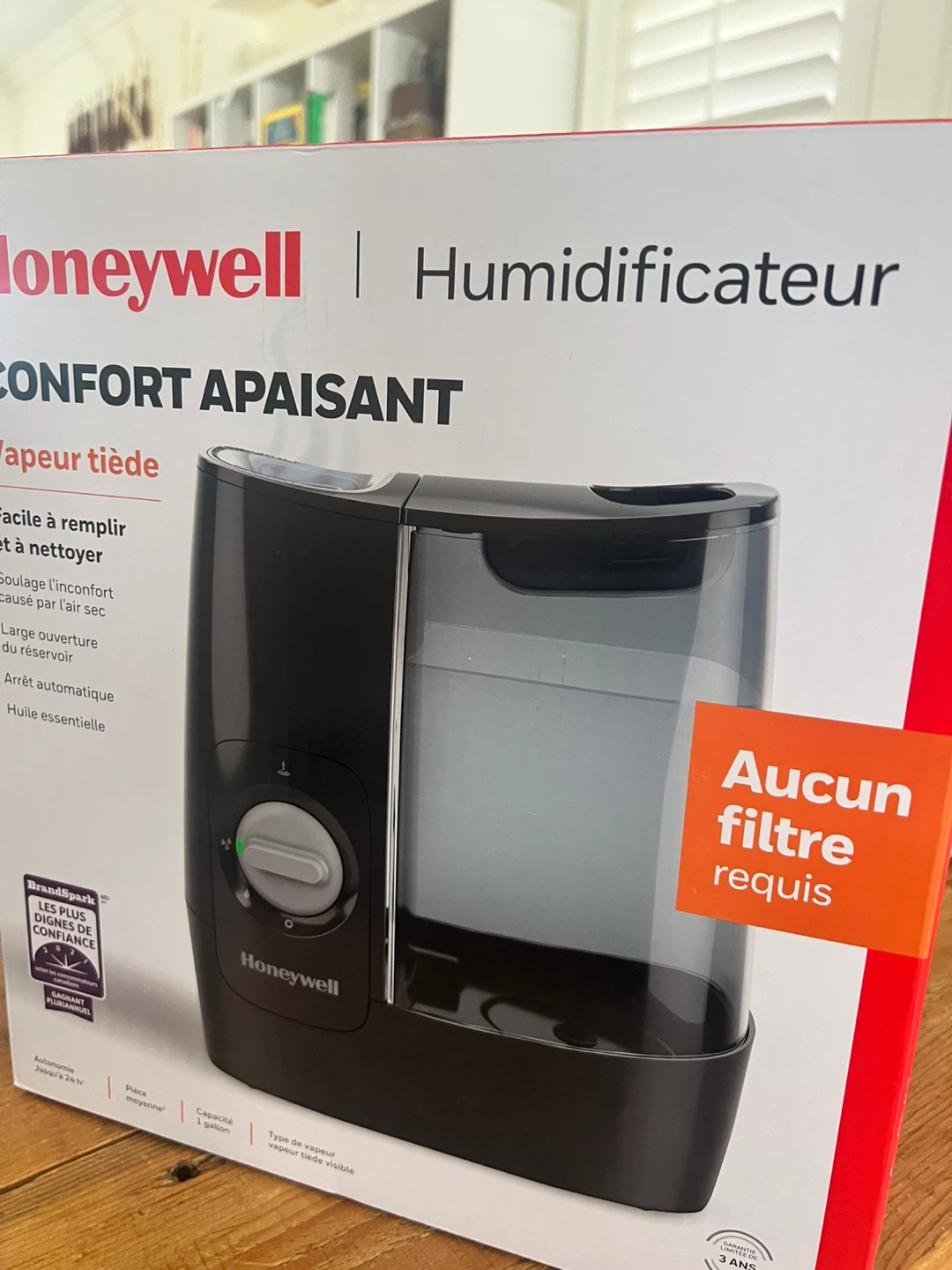 Honeywell Soothing Comfort Warm Mist Humidifier - photo 3