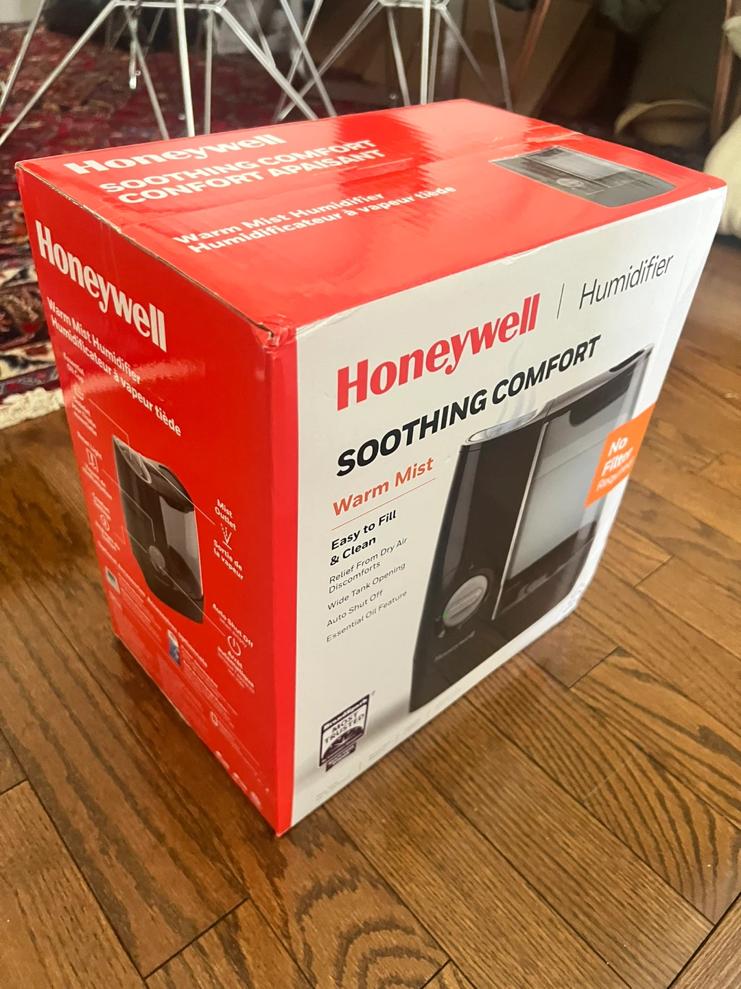 Honeywell Soothing Comfort Warm Mist Humidifier