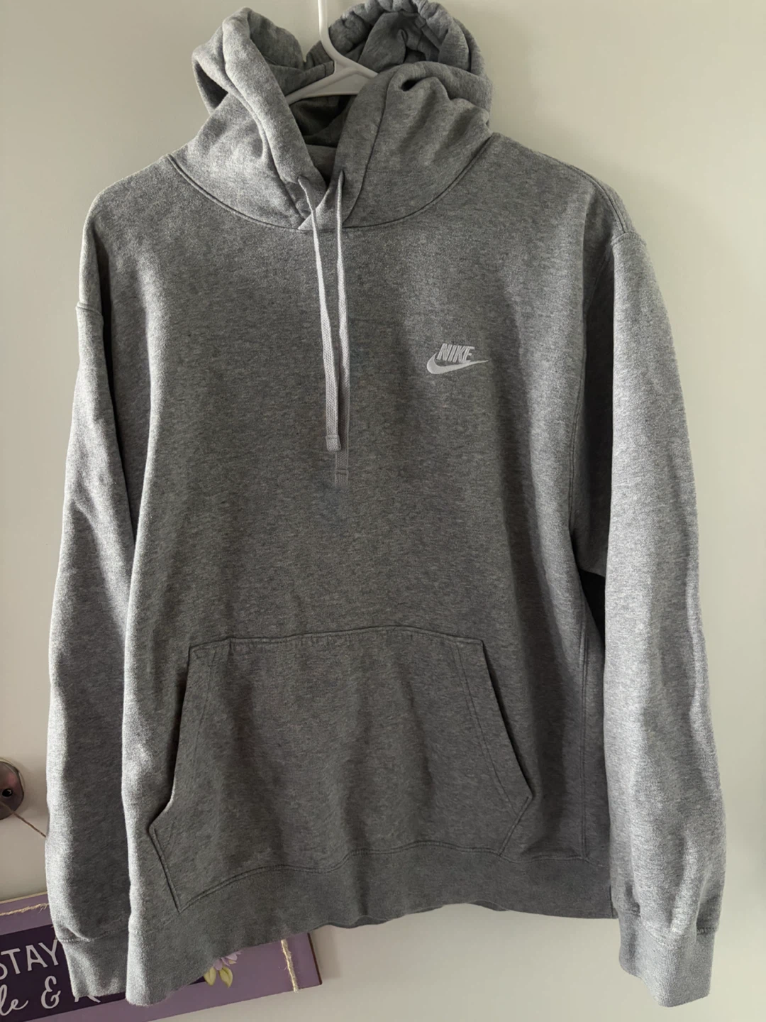 Nike Hoodie Grey - Size L