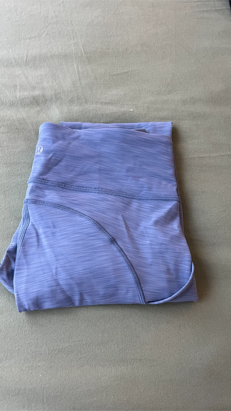Lululemon Blue Align Leggings with pockets