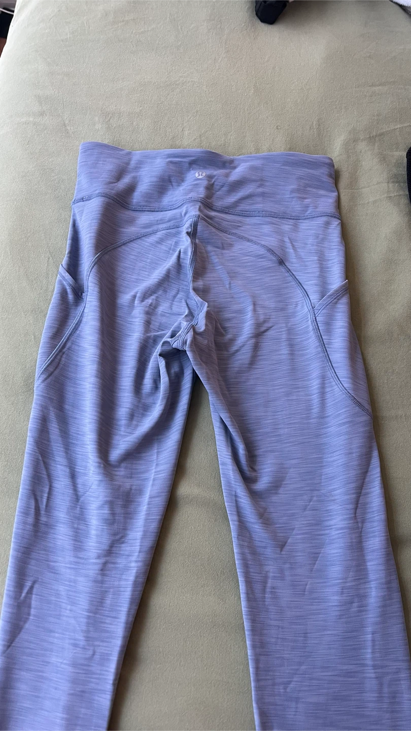 Lululemon Blue Align Leggings with pockets - photo 2