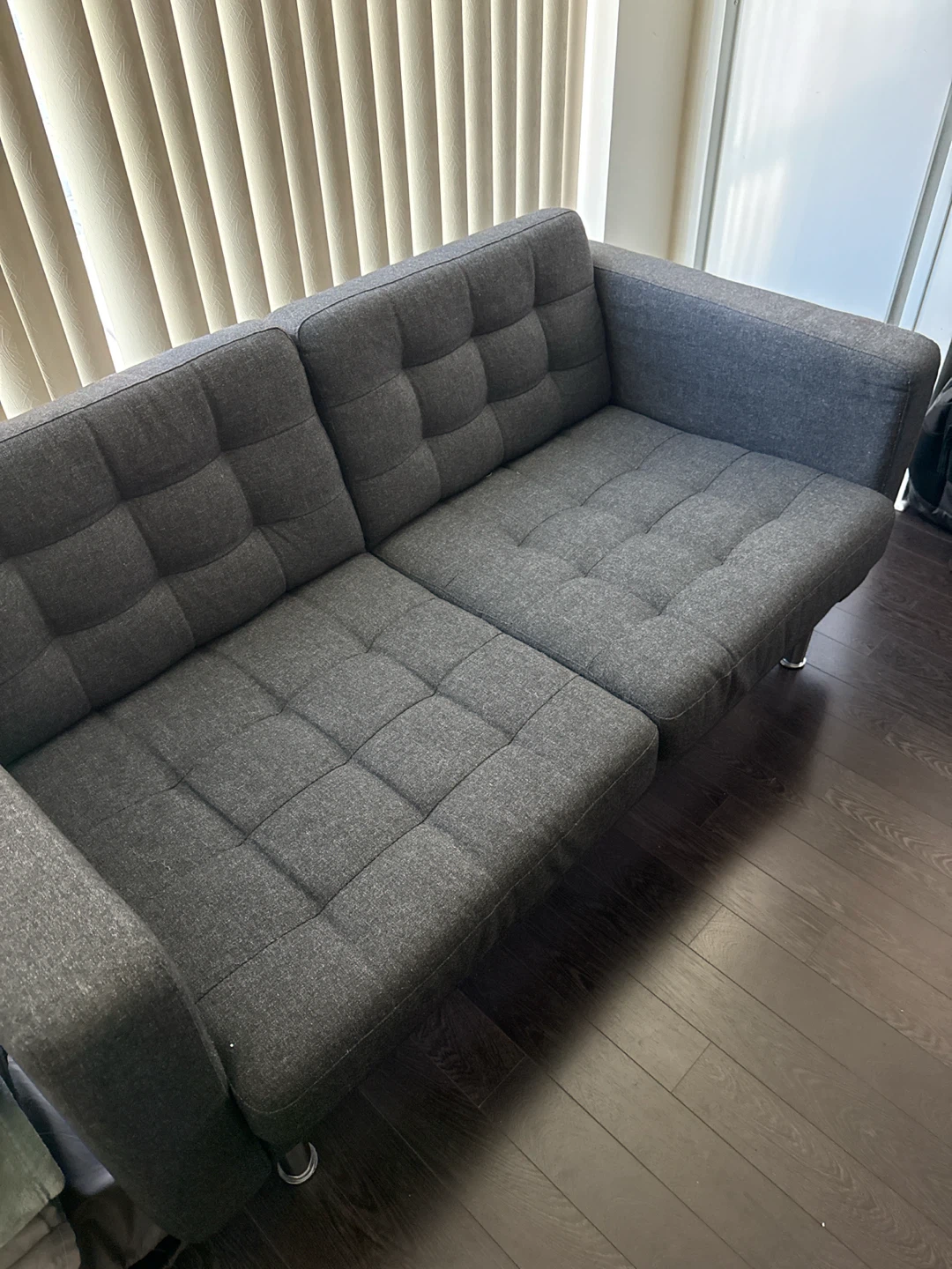 Grey Fabric Sofa