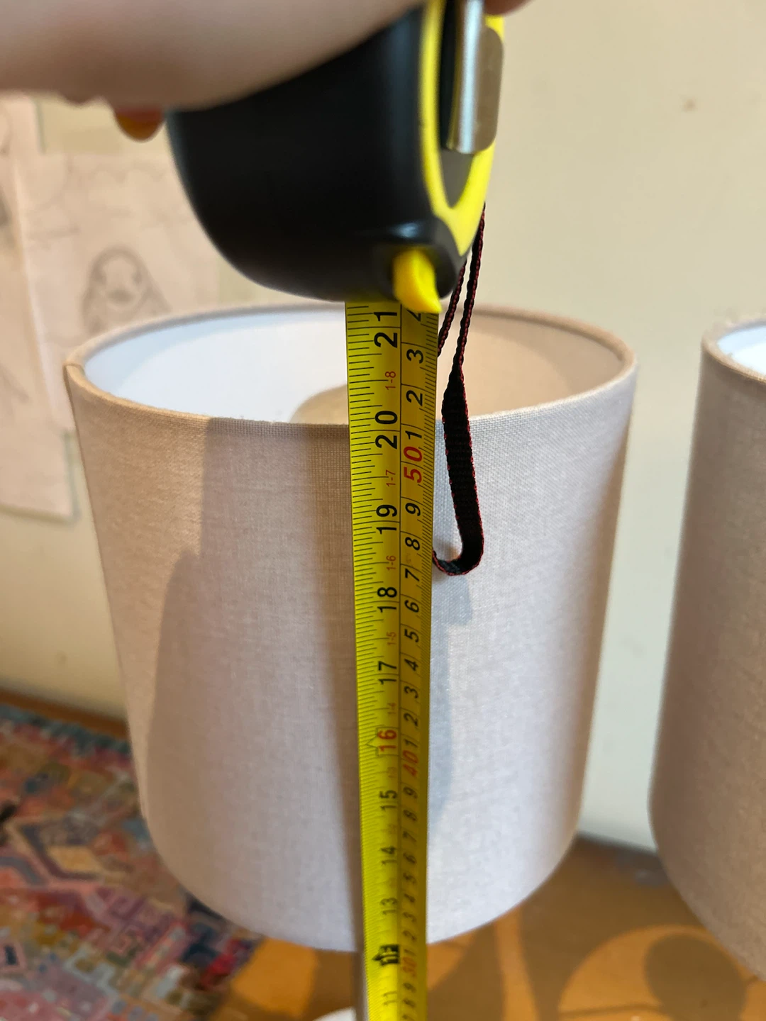 Pair of Table Lamps with Marble Base - photo 4