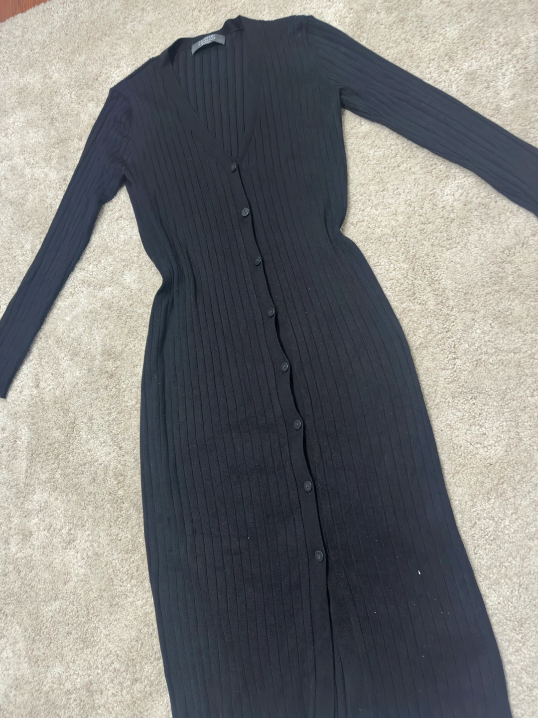 black long cardigan - photo 2