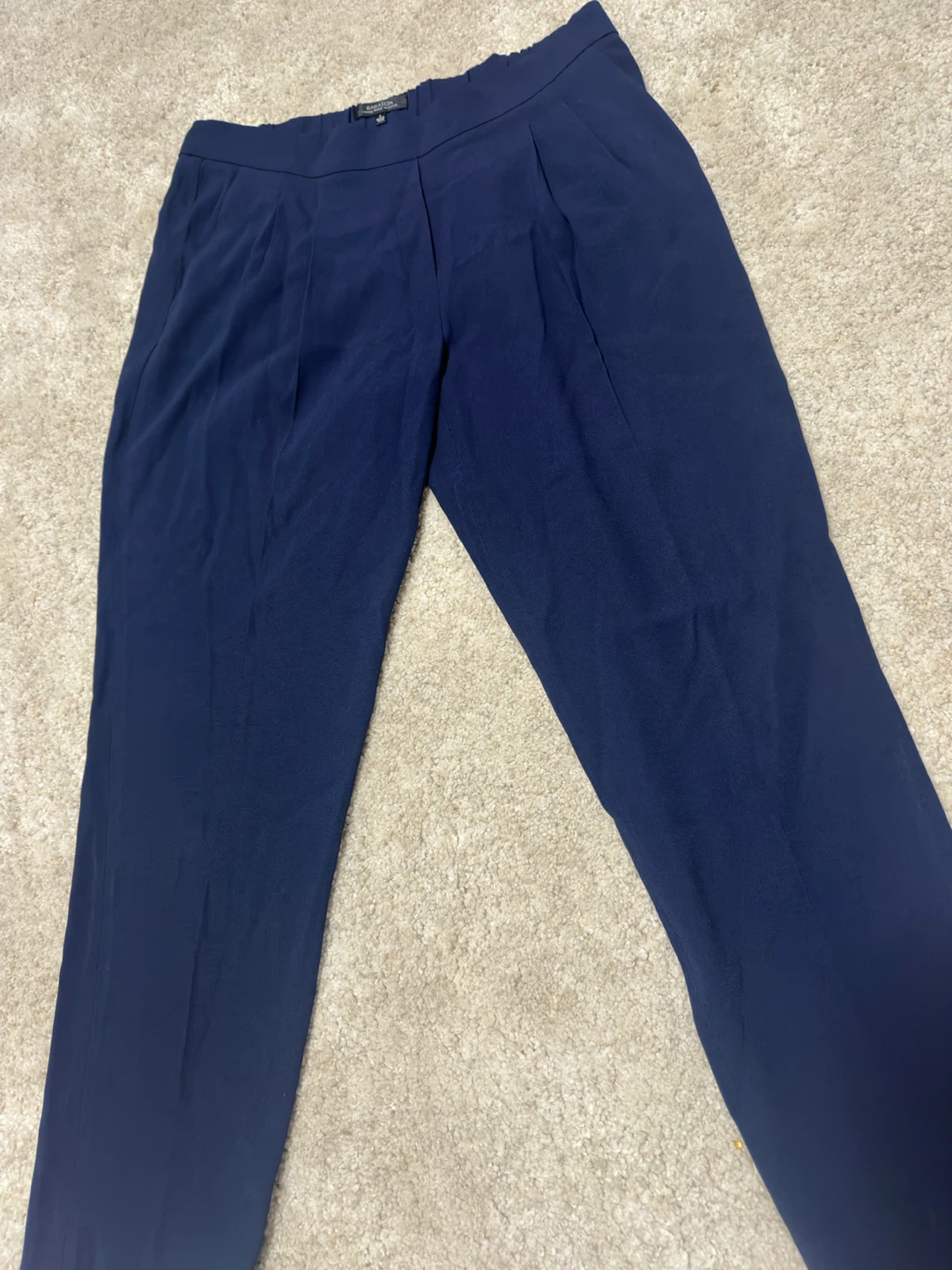 Babaton Navy Blue Trousers - Size 6 - photo 2