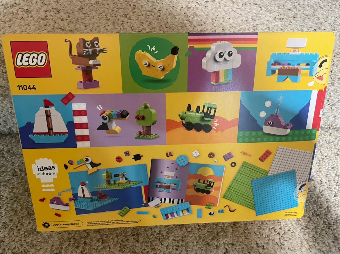 NEW! LEGO Classic 11044 Creative Build-and-Play Box - photo 2