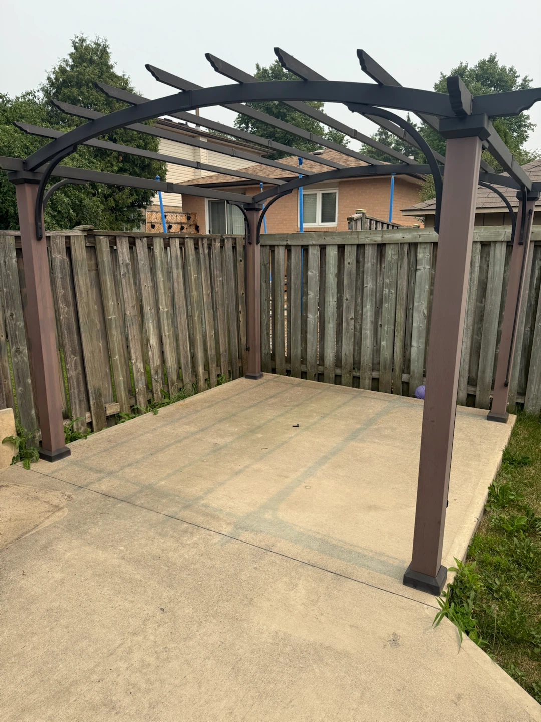 10x12 Metal Gazebo / Pergola Frame – Must Go! - photo 2