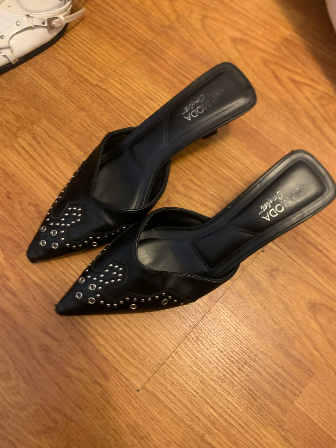 Black Kitten Heels