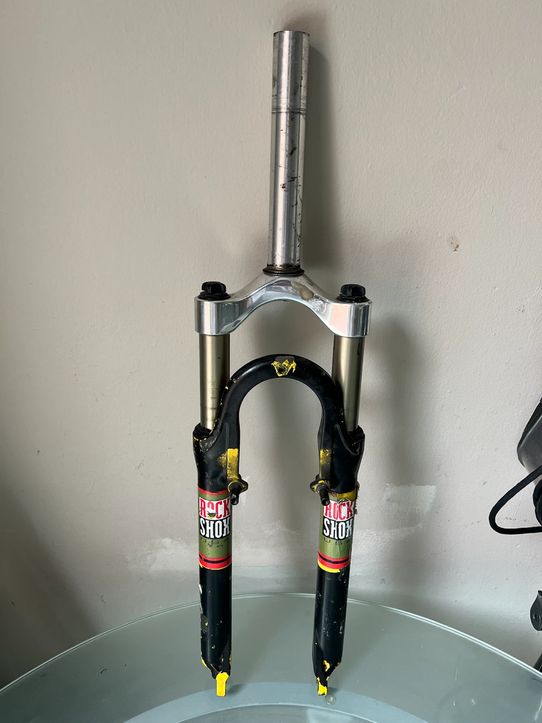 Rock Shox Judy SL Fork 11/8 QR Disc Vbrake yellow