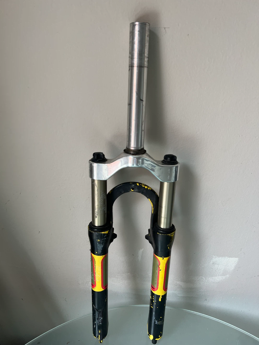 Rock Shox Judy SL Fork 11/8 QR Disc Vbrake yellow - photo 2