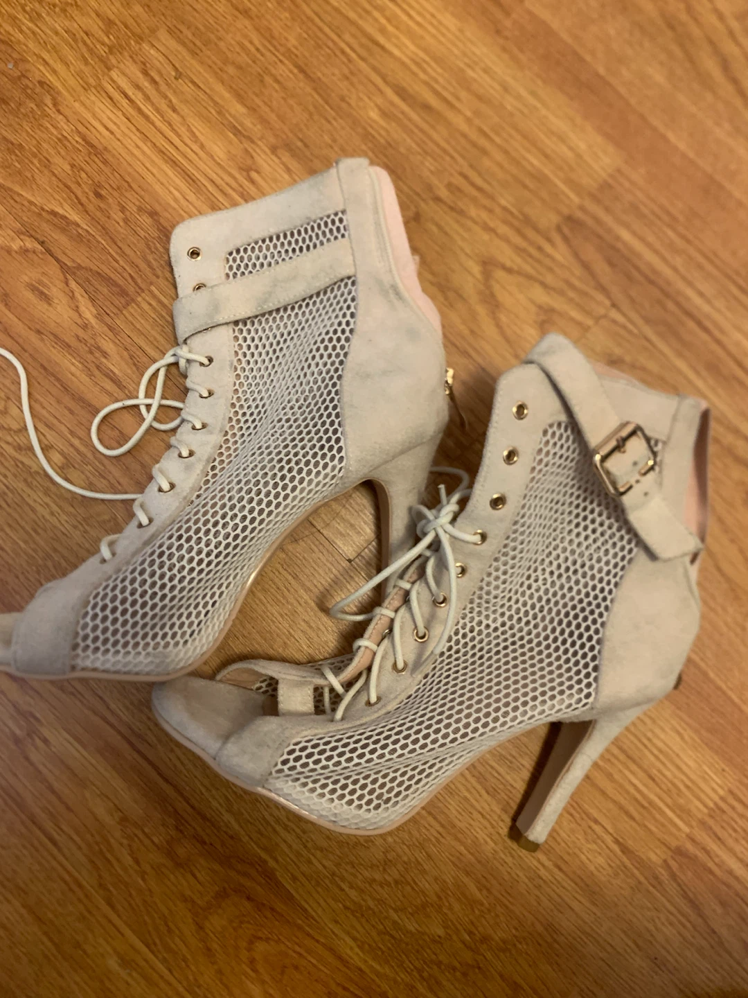 Heel Dance Shoes Open Toe - photo 2
