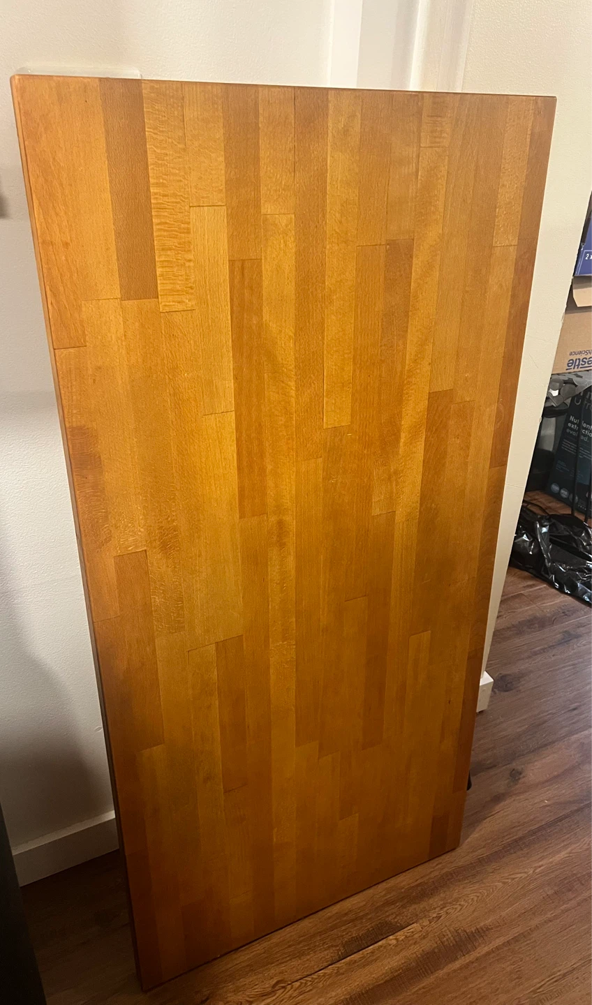 Solid Wood butcher’s block Tabletop