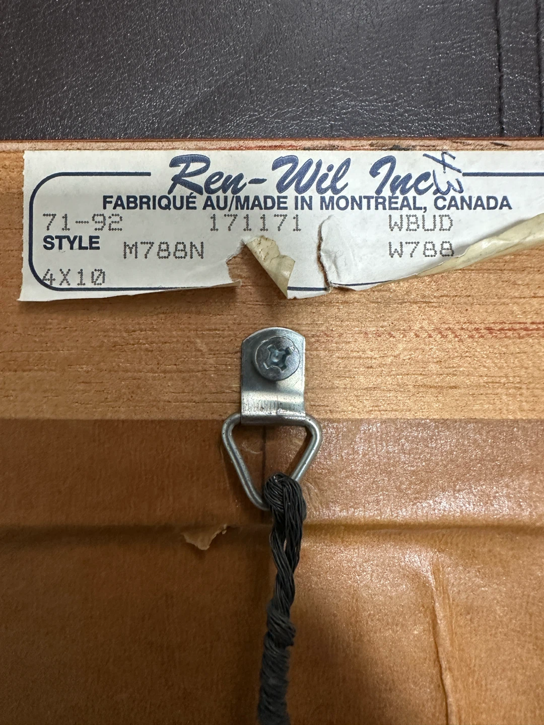 Vintage Ren-Wil Inc. Decorative Mirror 4x10 - photo 4