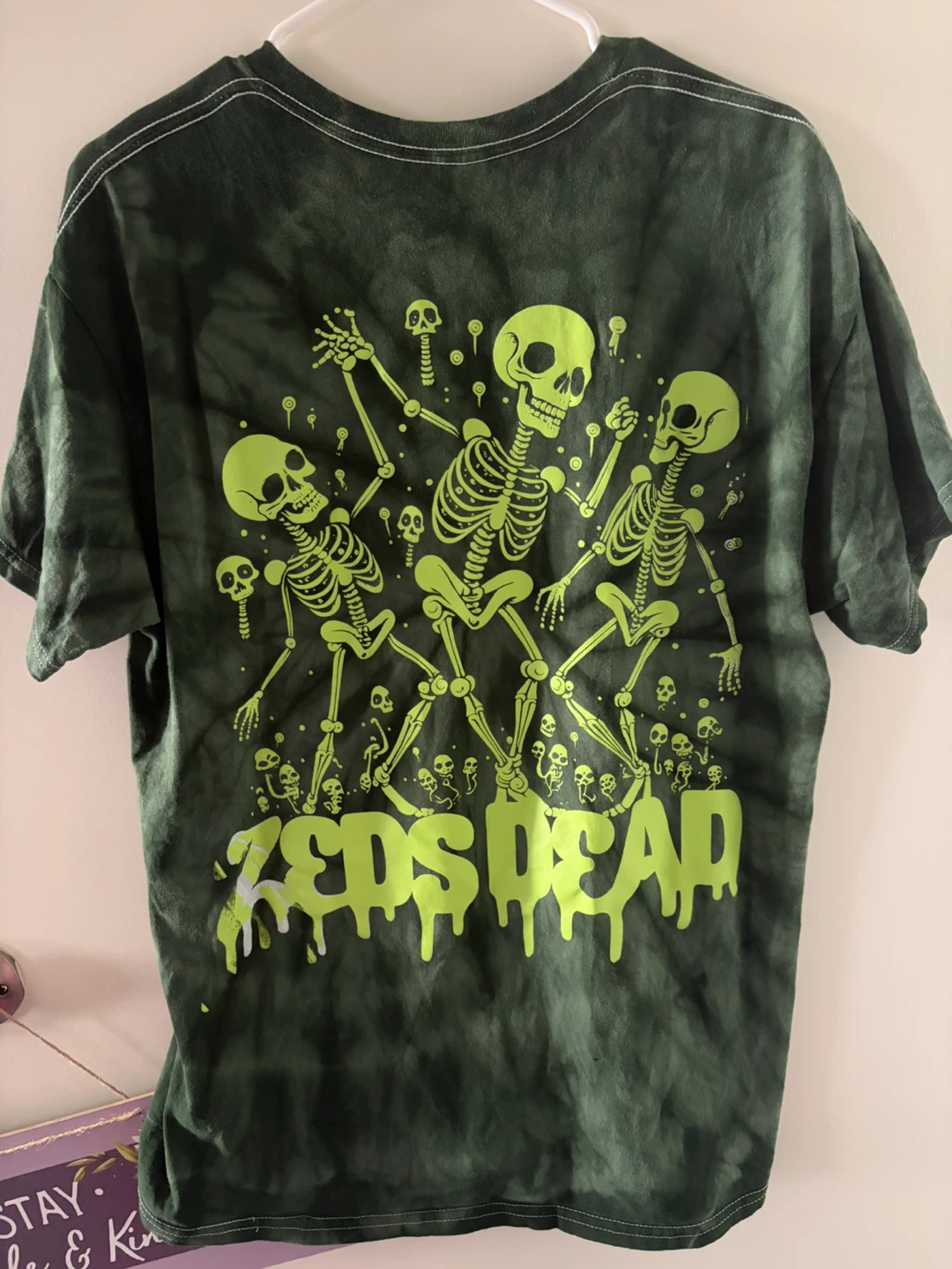 Zeds Dead Tie Dye Skeleton T-Shirt - photo 2
