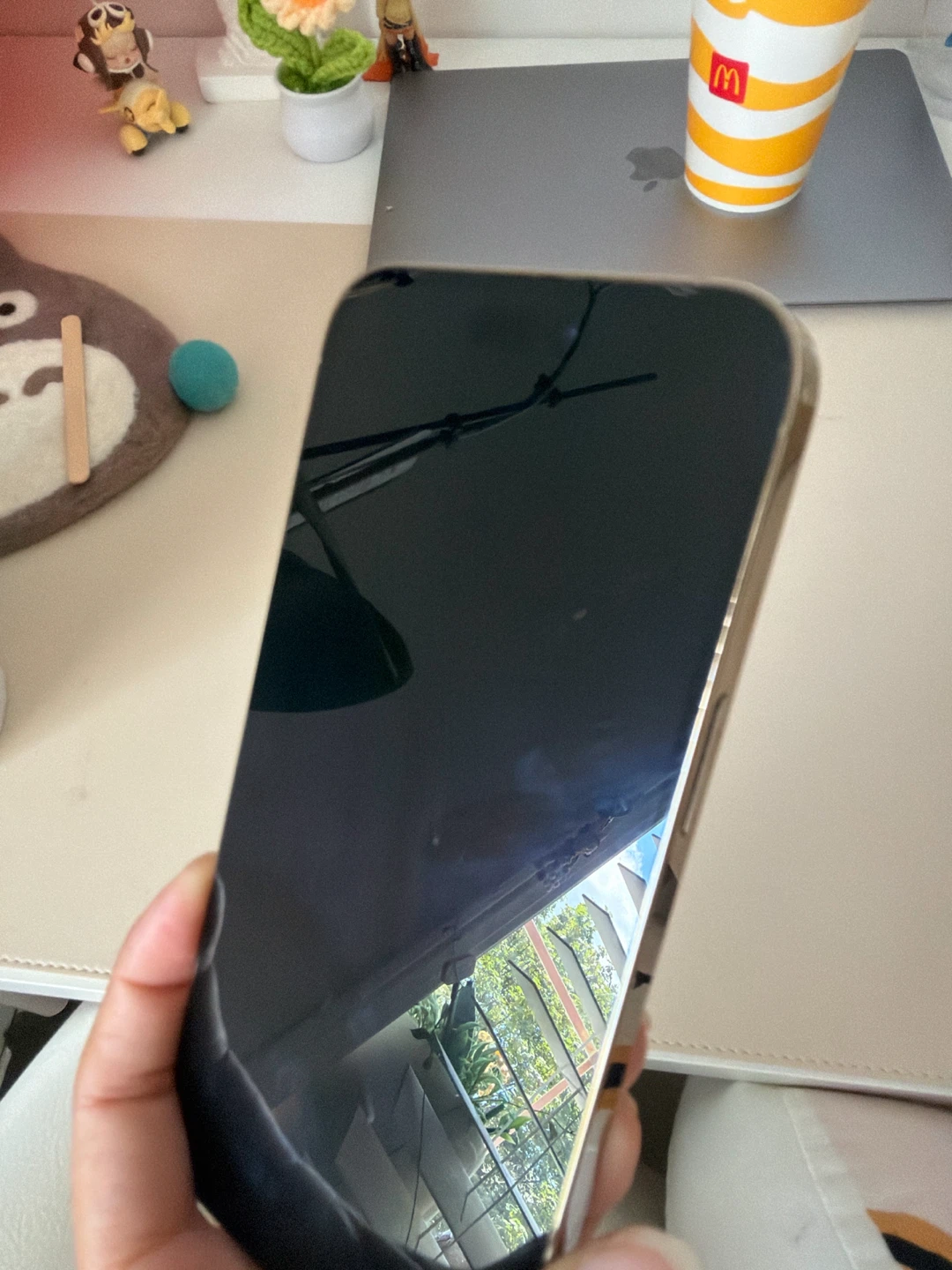 iPhone 14 Pro Max, 128g, Gold, Used - photo 3