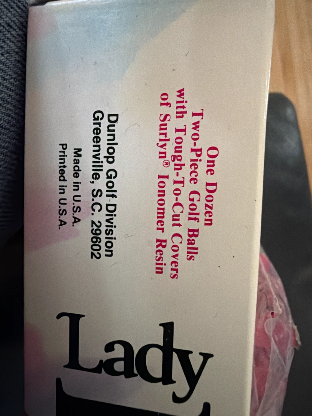 Dunlop Lady DDH Golf Balls (Pink) - photo 3