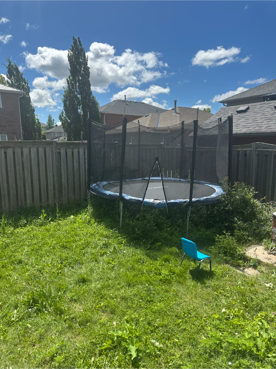 Round Trampoline with Safety Net 14ft