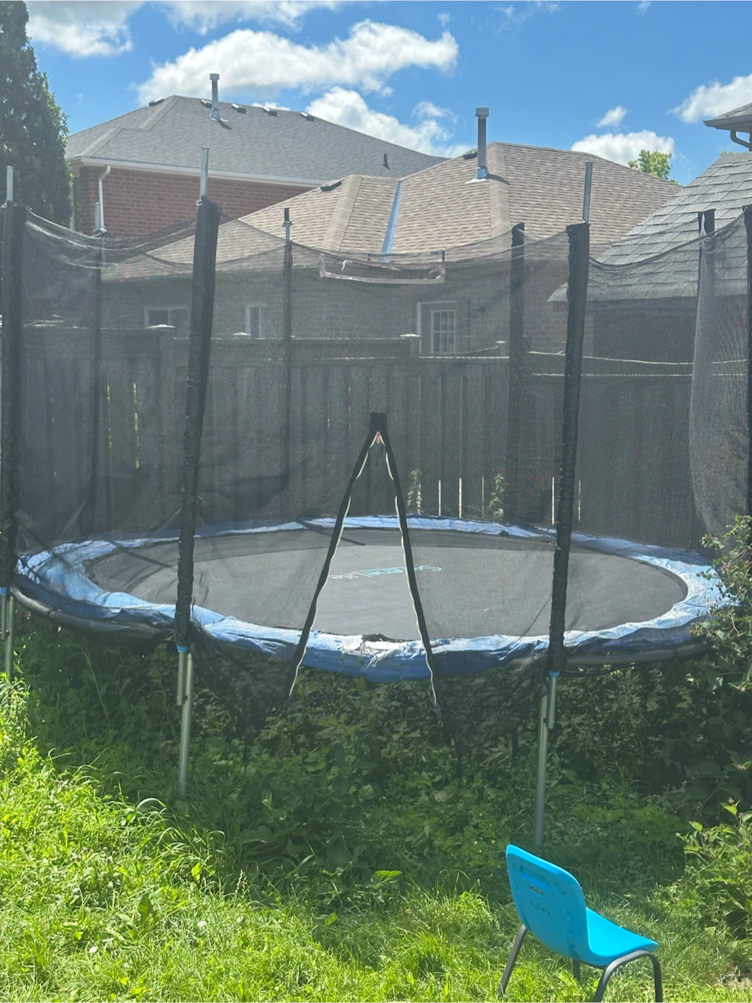 Round Trampoline with Safety Net 14ft - photo 2
