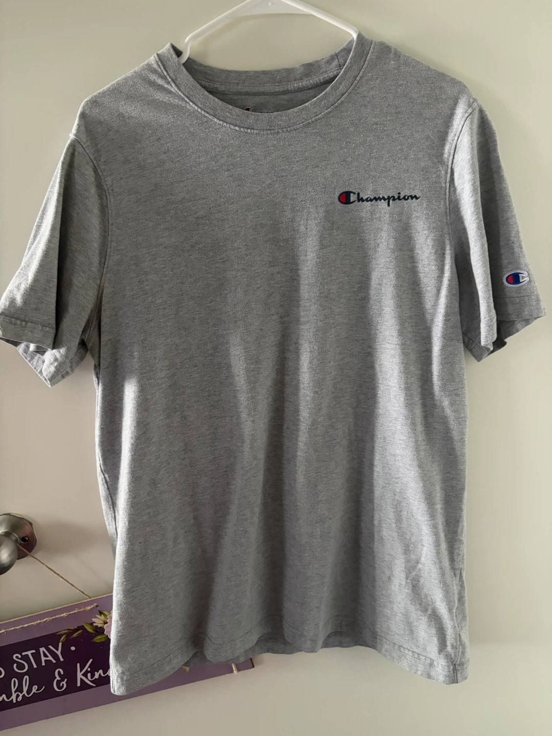 Champion Grey T-Shirt
