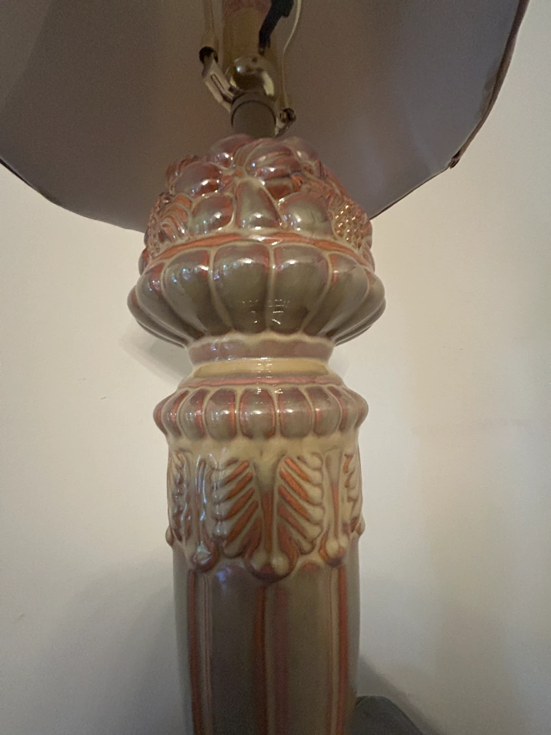 Pair of Vintage Ceramic Table Lamp - photo 4