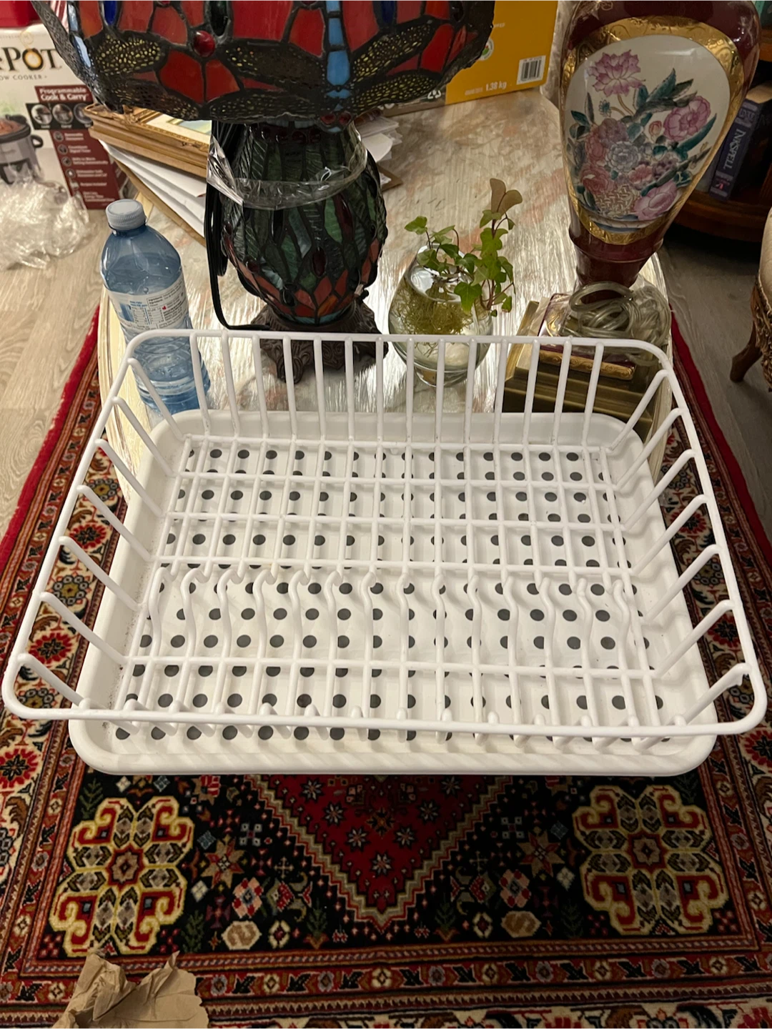 Plastico Dish Rack and Drip Tray and rice or soup bowls - photo 3