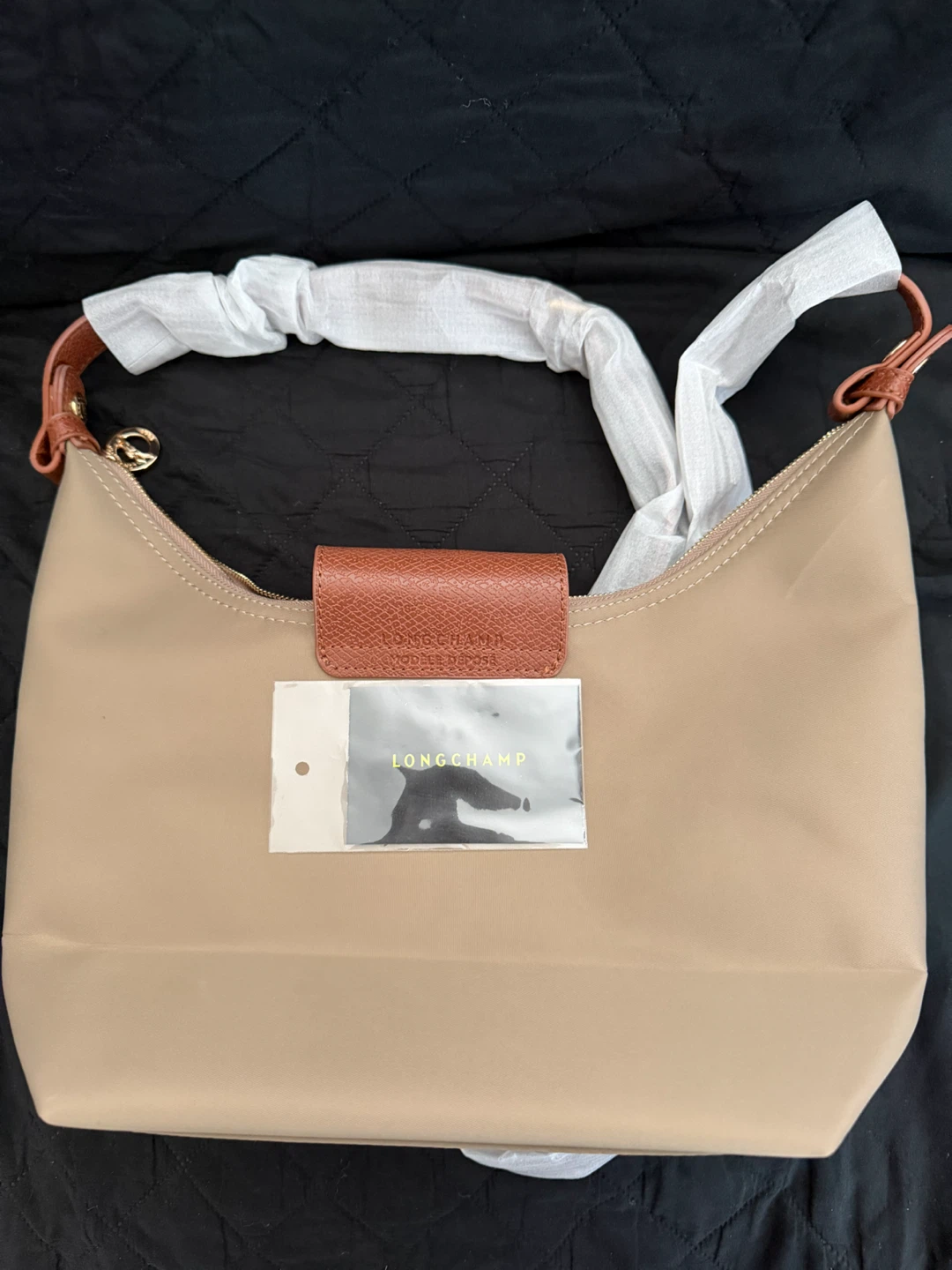 Longchamp sling and Shoulder Bag - Beige