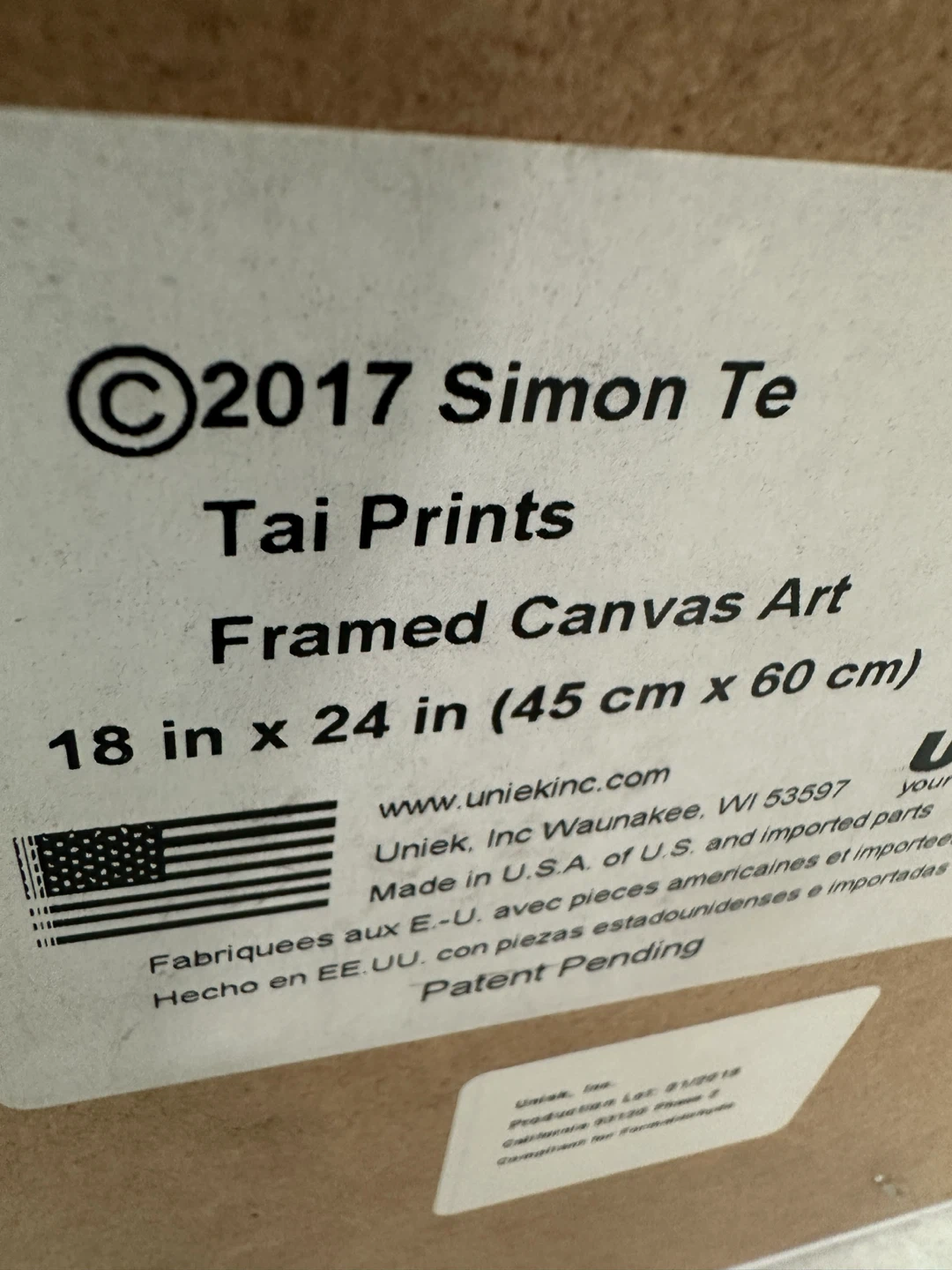 Tai Prints Framed Canvas Art - 18 x 24 in - photo 4